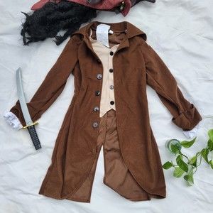 SOLDA Kids pirate jacket with plastic sword size M